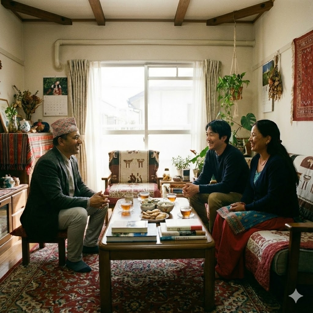 光の入る心地よい空間